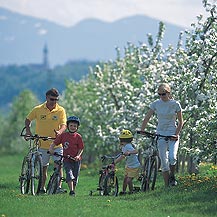 andare in bici in Alto Adige