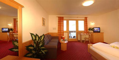 Familienzimmer und Suiten im Hotel Eichenhof